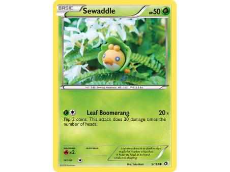 Sewaddle (Reverse Holo)