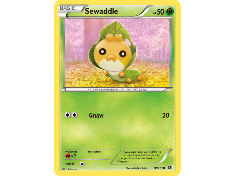 Sewaddle (Reverse Holo)