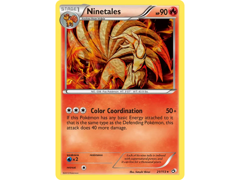 Ninetales (Reverse Holo)