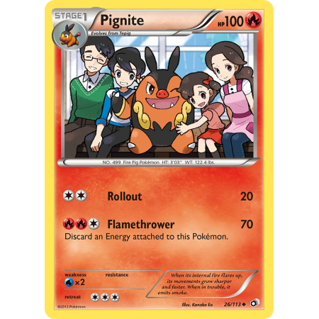 Pignite (Reverse Holo)