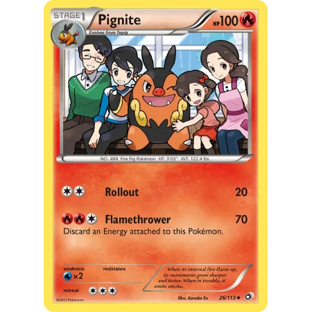 Pignite (Reverse Holo)