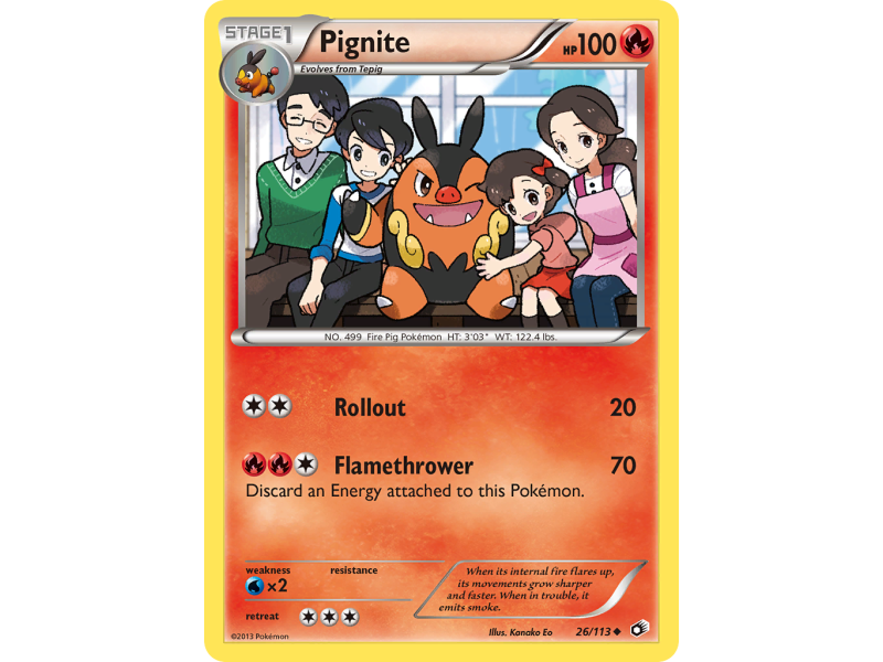 Pignite (Reverse Holo)