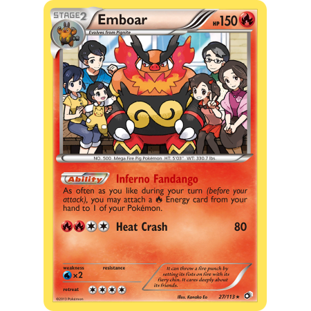 Emboar (Holo)