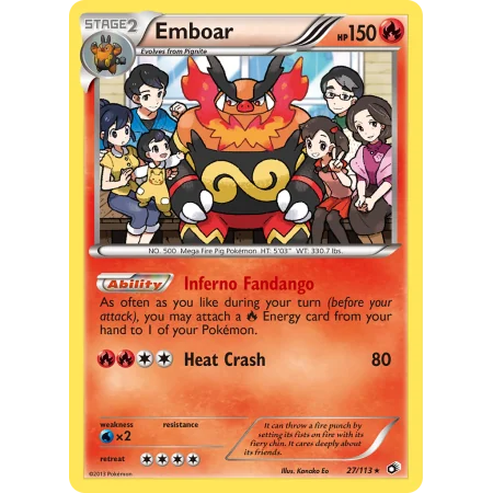 Emboar (Reverse Holo)