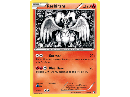 Reshiram (Reverse Holo)