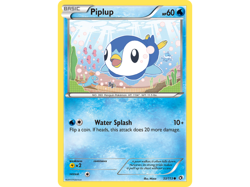 Piplup (Reverse Holo)