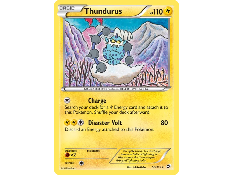Thundurus (Reverse Holo)