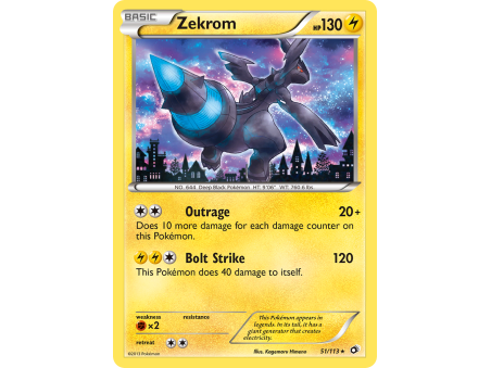 Zekrom (Reverse Holo)
