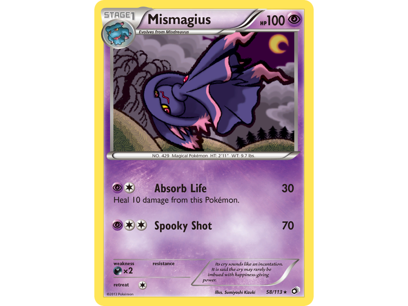 Mismagius (Reverse Holo)
