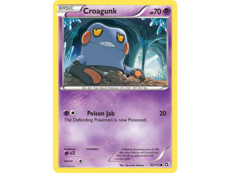 Croagunk (Reverse Holo)
