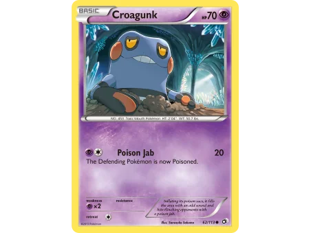 Croagunk (Reverse Holo)