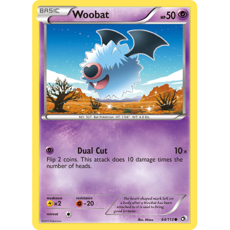 Woobat (Reverse Holo)