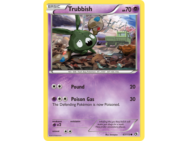 Trubbish (Reverse Holo)