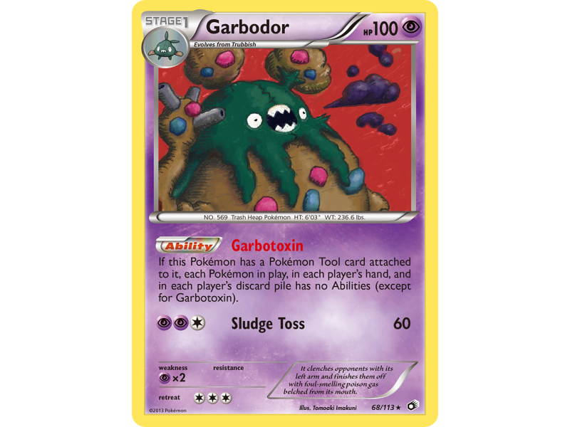 Garbodor (Reverse Holo)