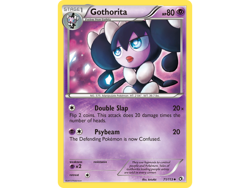 Gothorita (Reverse Holo)