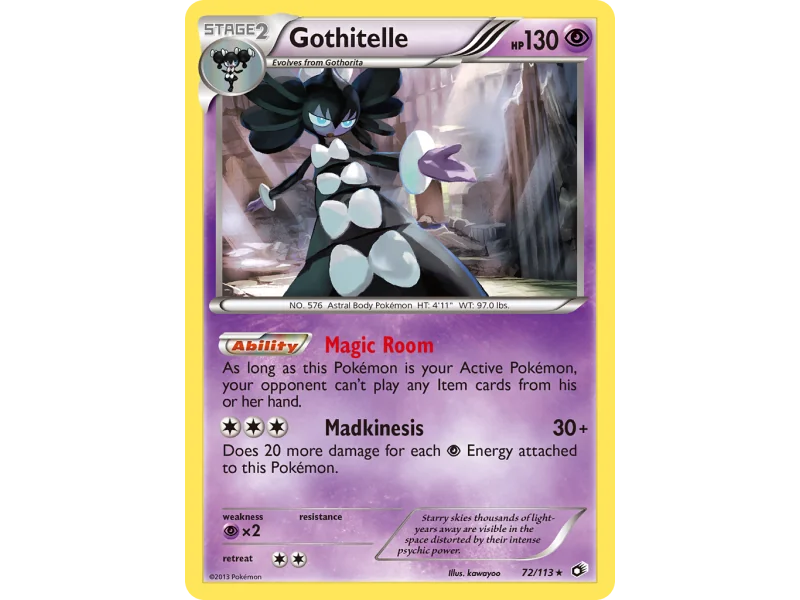 Gothitelle (Reverse Holo)