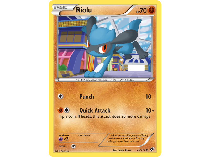 Riolu (Reverse Holo)