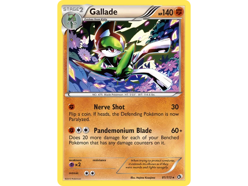 Gallade (Reverse Holo)