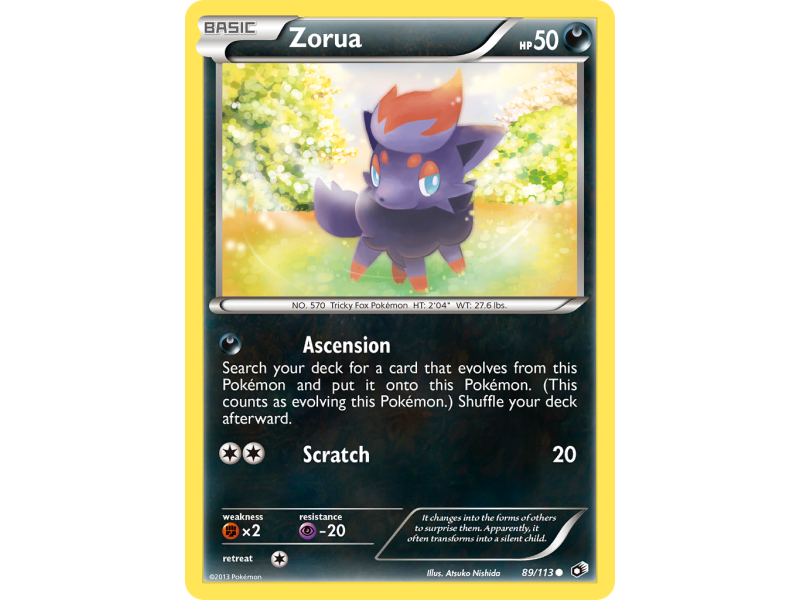 Zorua (Reverse Holo)