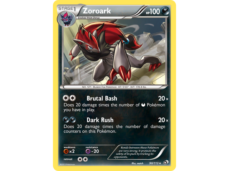 Zoroark (Reverse Holo)