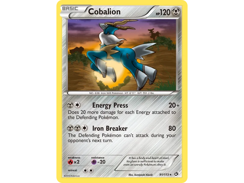 Cobalion (Reverse Holo)