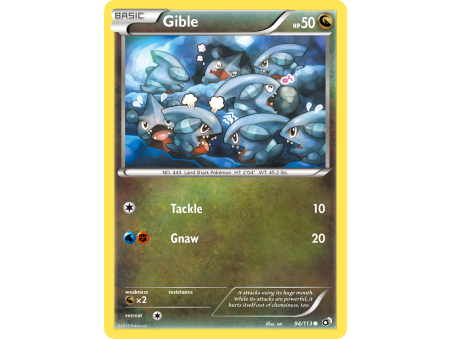Gible (Reverse Holo)