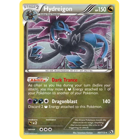 Hydreigon (Reverse Holo)