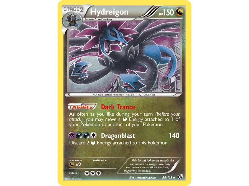 Hydreigon (Reverse Holo)