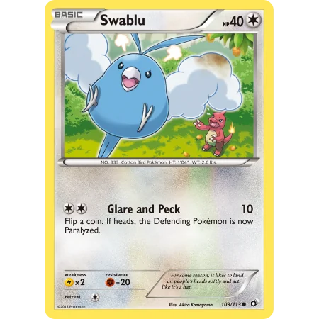 Swablu (Reverse Holo)