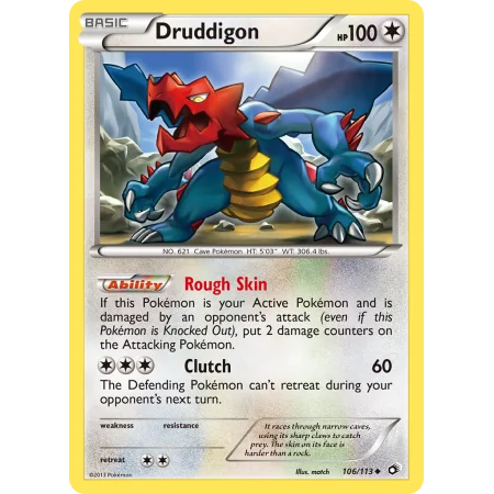 Druddigon (Reverse Holo)