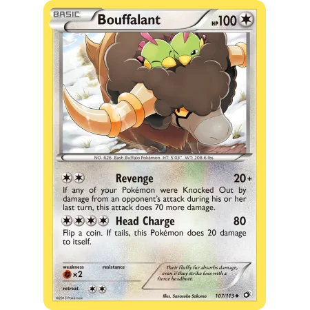 Bouffalant (Reverse Holo)
