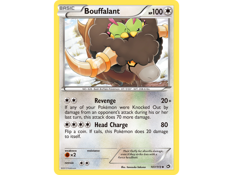 Bouffalant (Reverse Holo)