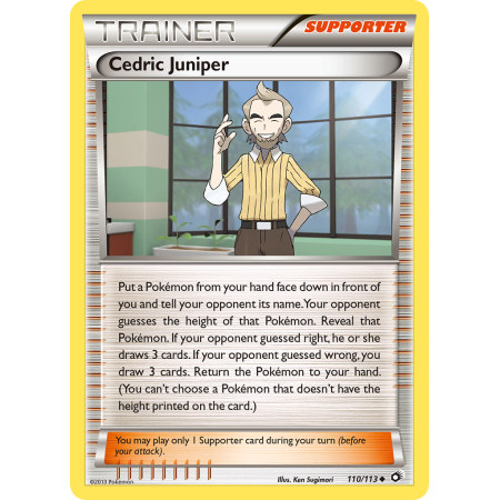 Cedric Juniper (Reverse Holo)