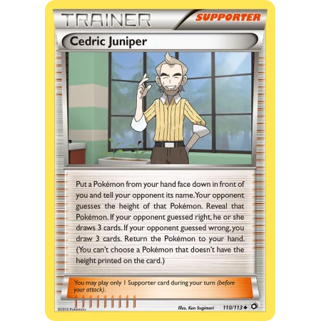 Cedric Juniper (Reverse Holo)