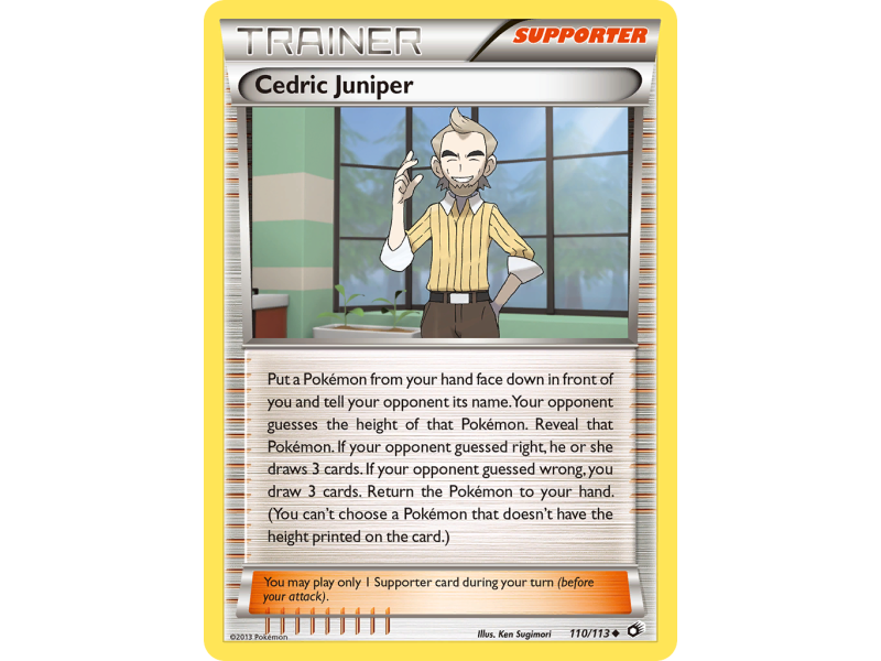 Cedric Juniper (Reverse Holo)