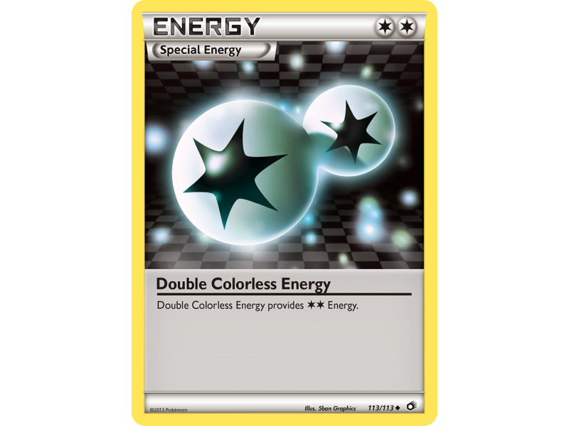Double Colorless Energy