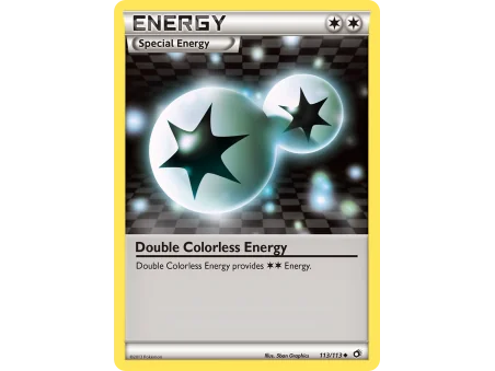 Double Colorless Energy