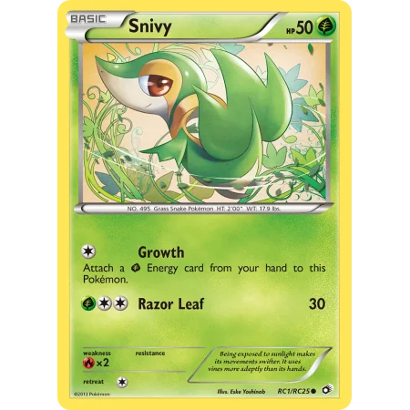 Snivy (Reverse Holo)