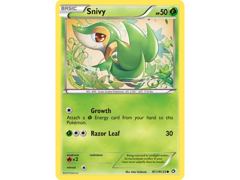 Snivy (Reverse Holo)