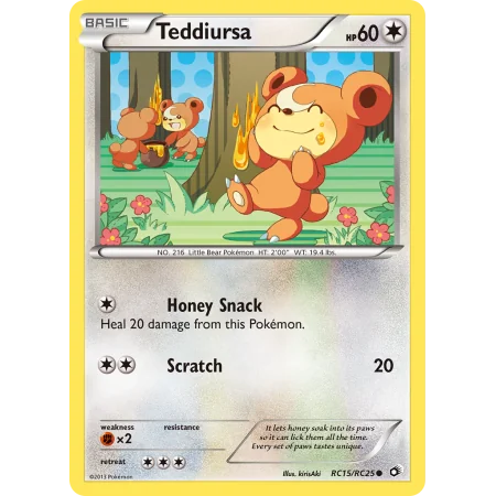 Teddiursa (Reverse Holo)