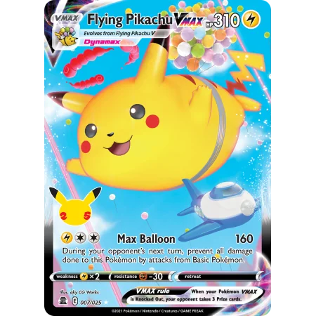 Flying Pikachu VMAX