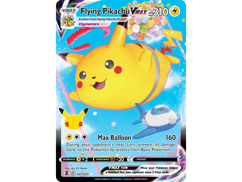 Flying Pikachu VMAX
