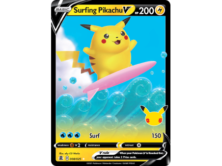 Surfing Pikachu V