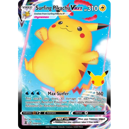 Surfing Pikachu VMAX