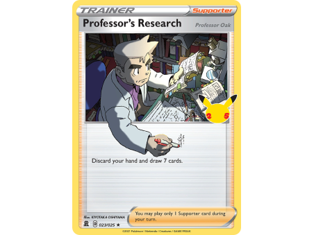 Professor's Research (Professor Oak) (Holo)
