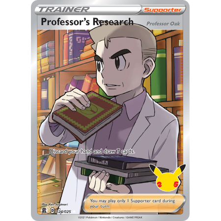 Professor's Research (Professor Oak)
