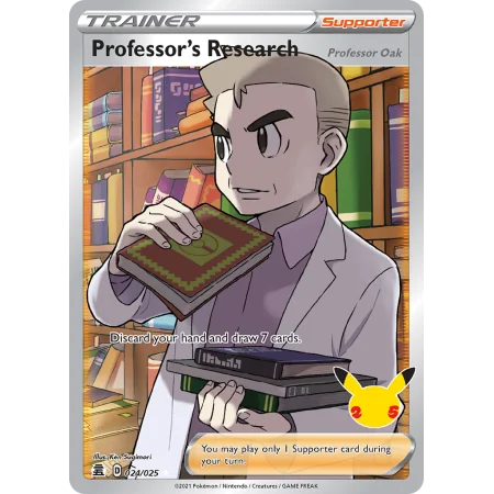 Professor's Research (Professor Oak)