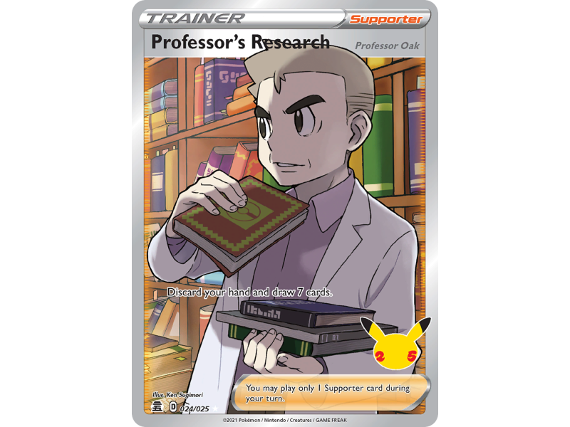 Professor's Research (Professor Oak)