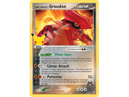 Team Magma's Groudon