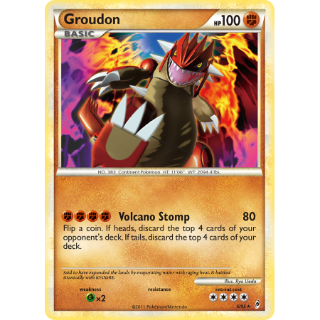 Groudon (Reverse Holo)